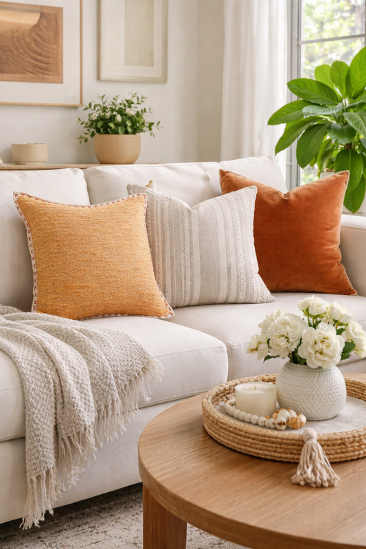 How to Style Pillow Covers in Your Living Room: Simple Ideas That Instantly Elevate Your Space