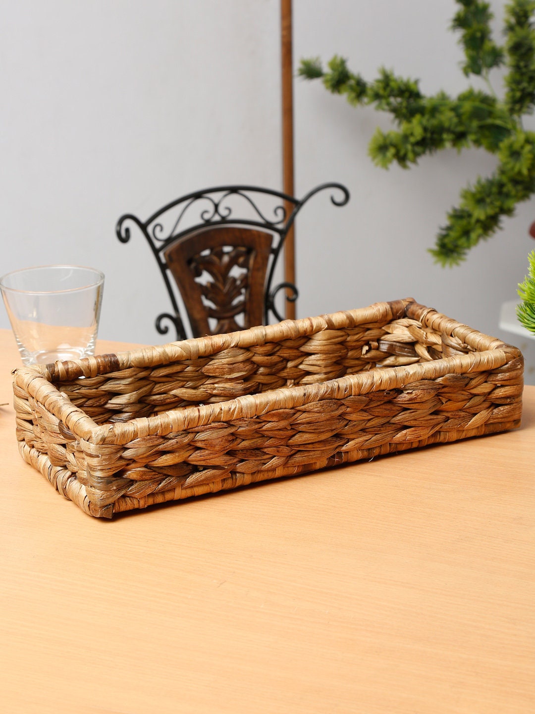 Handmade Hyacinth Bread Basket