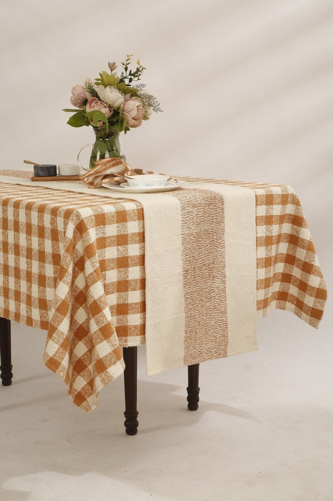 Calista Boucle Table Runner