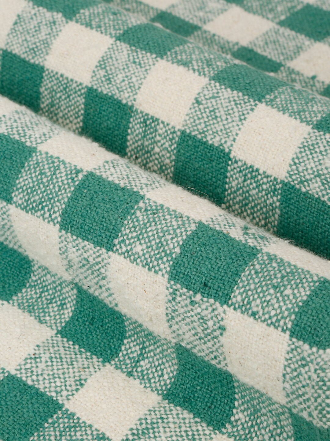 Aveline Checkered Cotton Tablecloth