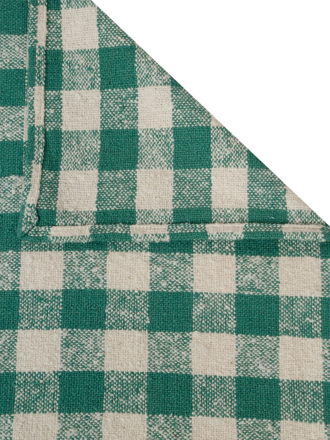 Aveline Checkered Cotton Tablecloth