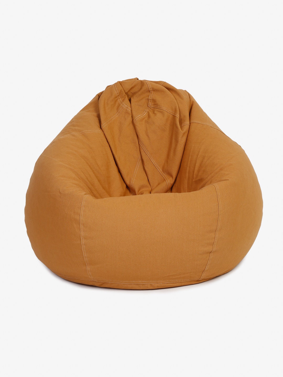 Handmade Cotton Bean Bag Cover 96": Large Bean Bag Chair Cover | Boho Floor Seating for Kids Room, Dorm | Handmade Cotton Beanbag Cover