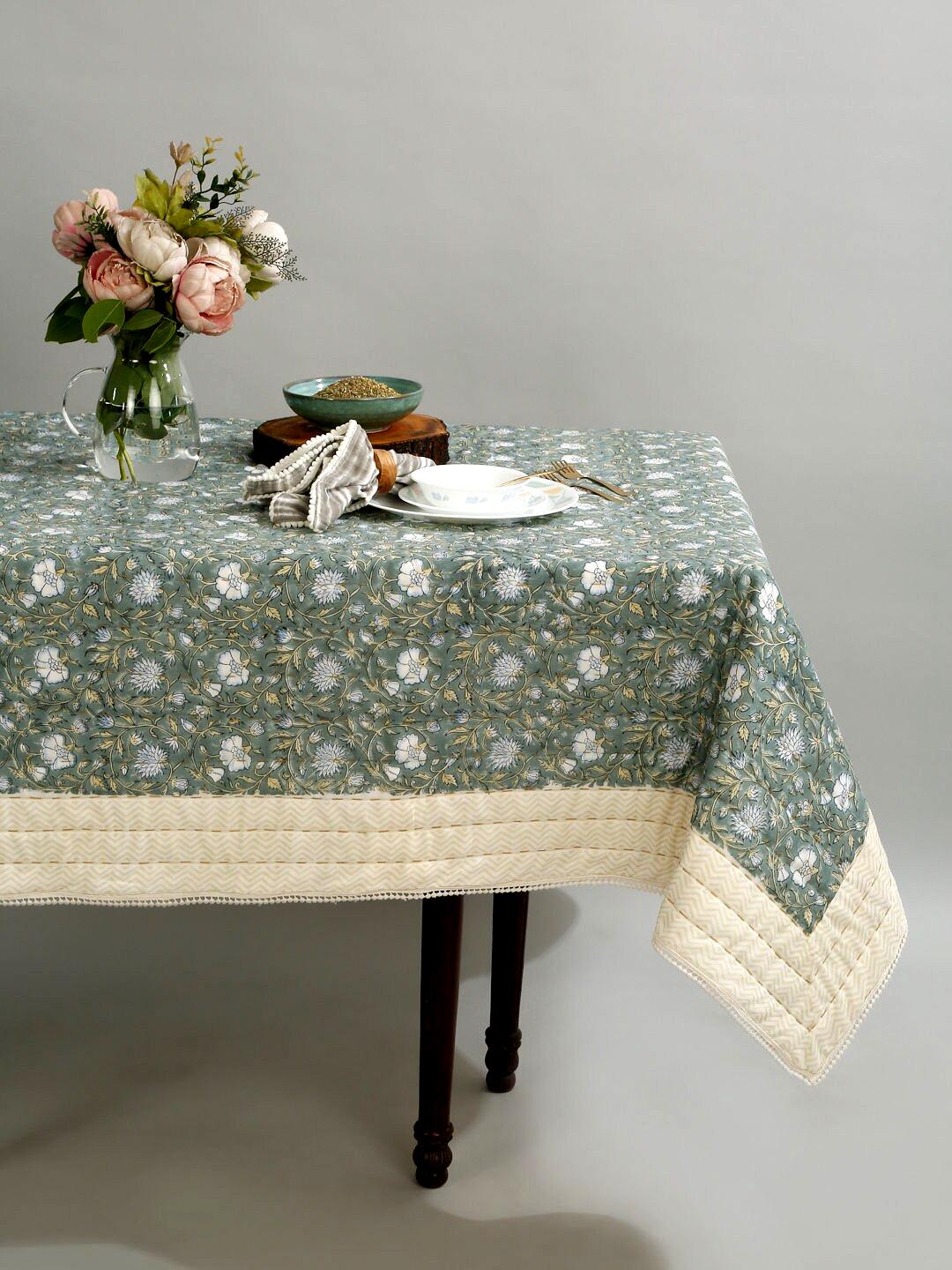 Orlena Kantha Quilted Tablecloth