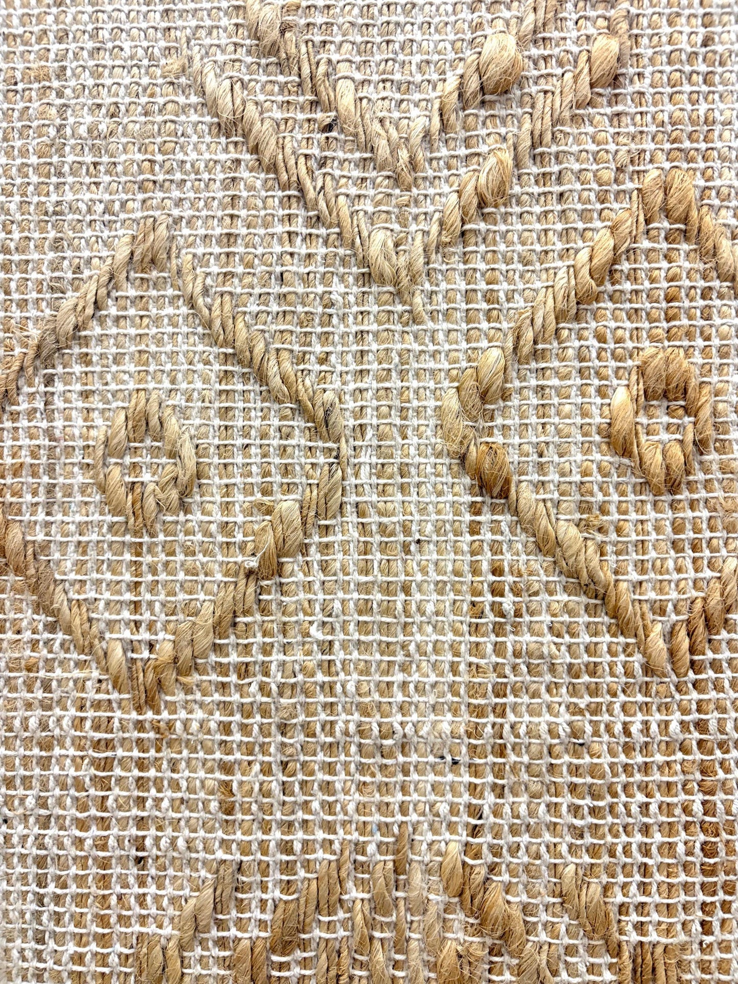 Handwoven Jute Wall Art Set | Acacia Wood Framed Boho Wall Decor Art